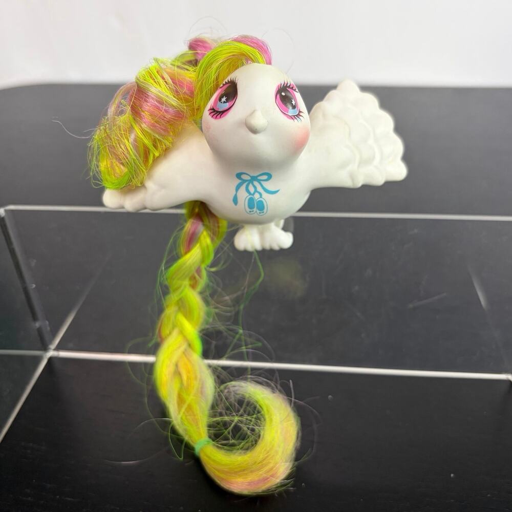 Vintage 1987 My Little Pony Hasbro Fairy Tails Bird Tutu Tails (no Perch) MLP